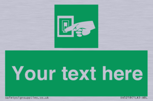 Custom Light Switch Sign